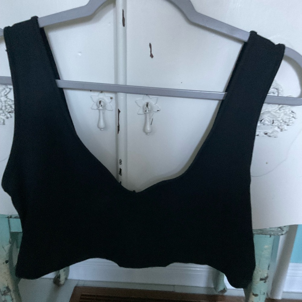 Black Women's Bralette  Size L